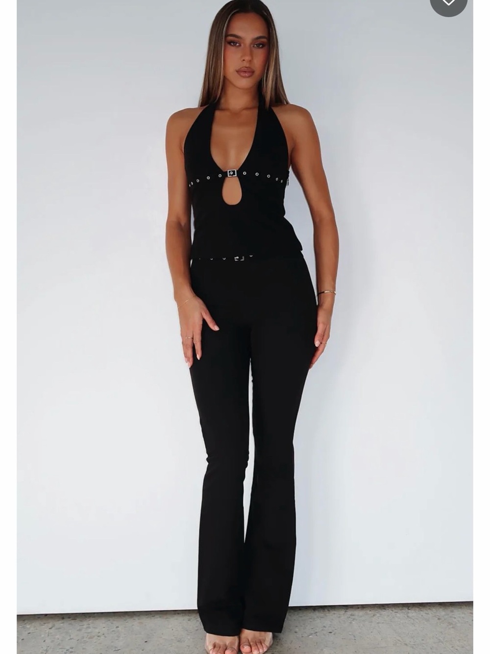 White Fox Boutique Black Firestorm Pants